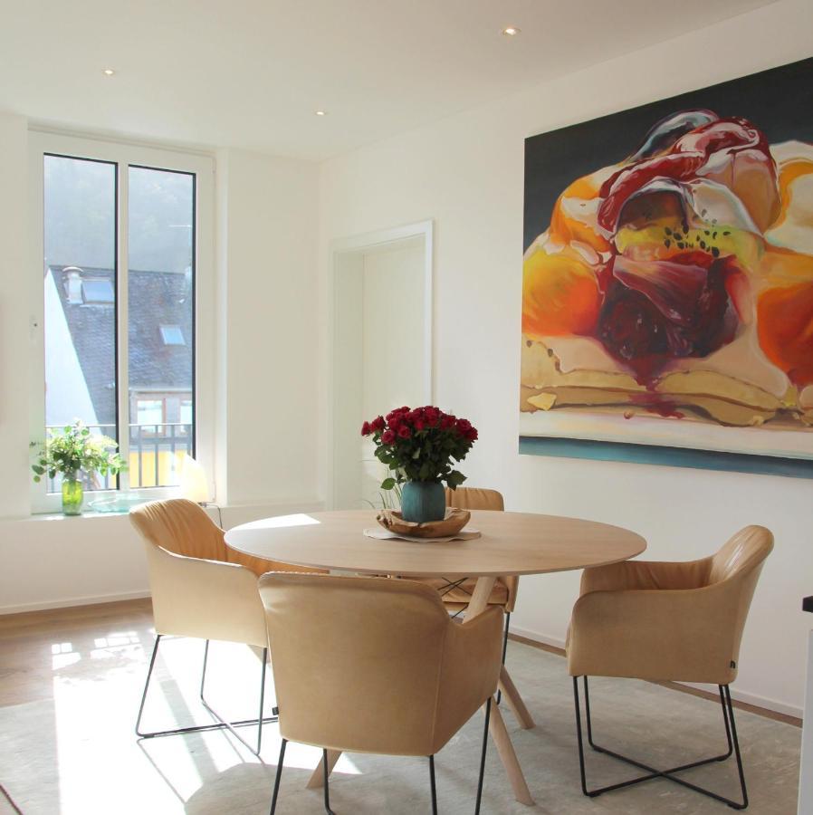 Mosel-Loggia - Luxusapartment -Terrass - Klimaanlage Traben-Trarbach Dış mekan fotoğraf