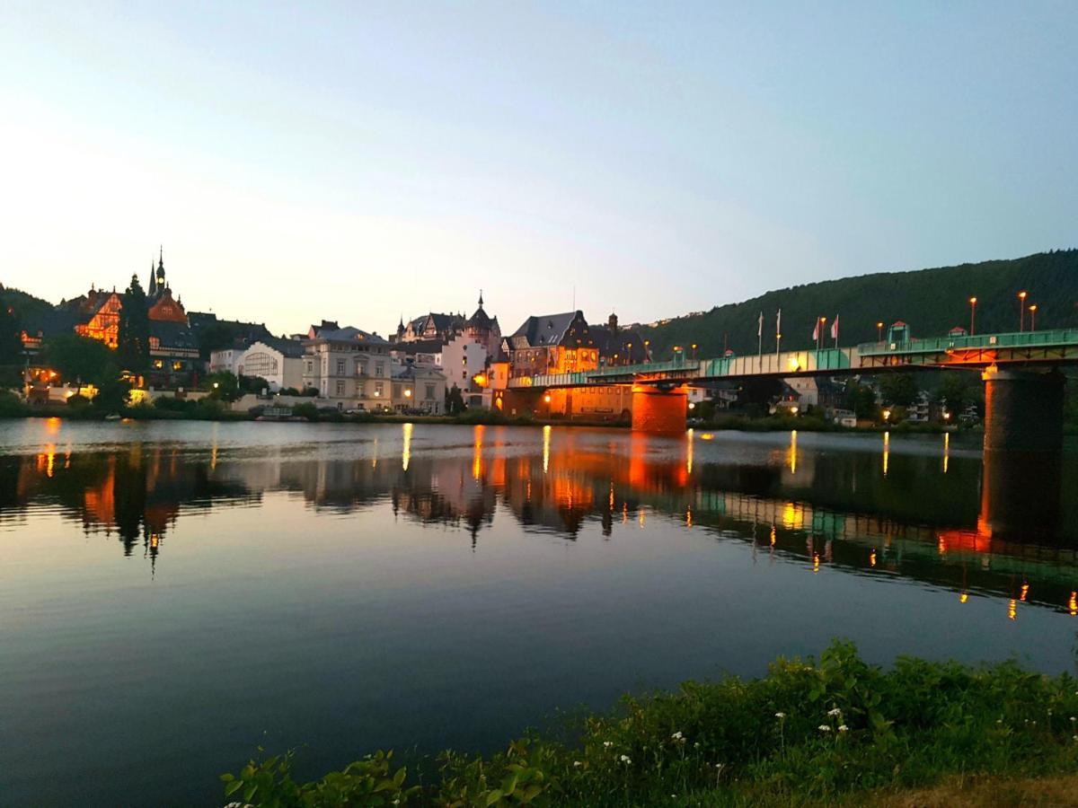 Mosel-Loggia - Luxusapartment -Terrass - Klimaanlage Traben-Trarbach Dış mekan fotoğraf