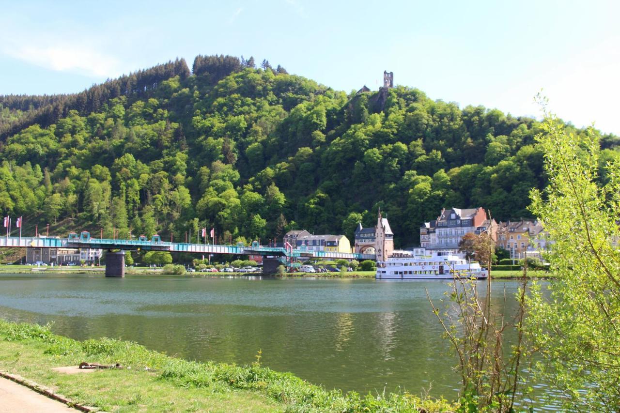 Mosel-Loggia - Luxusapartment -Terrass - Klimaanlage Traben-Trarbach Dış mekan fotoğraf